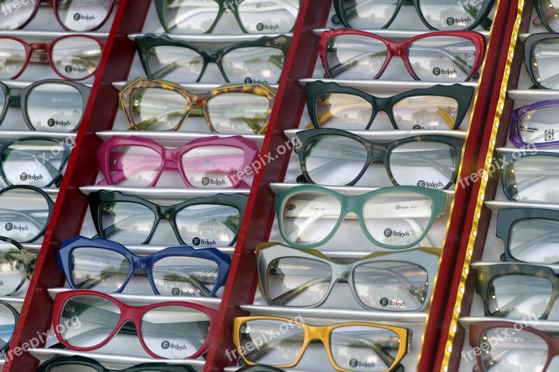 Glasses Exhibition Optician Lenses Shop