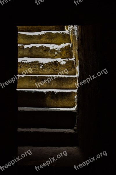 Staircase Light Stairs St Solomoni Catacomb Paphos