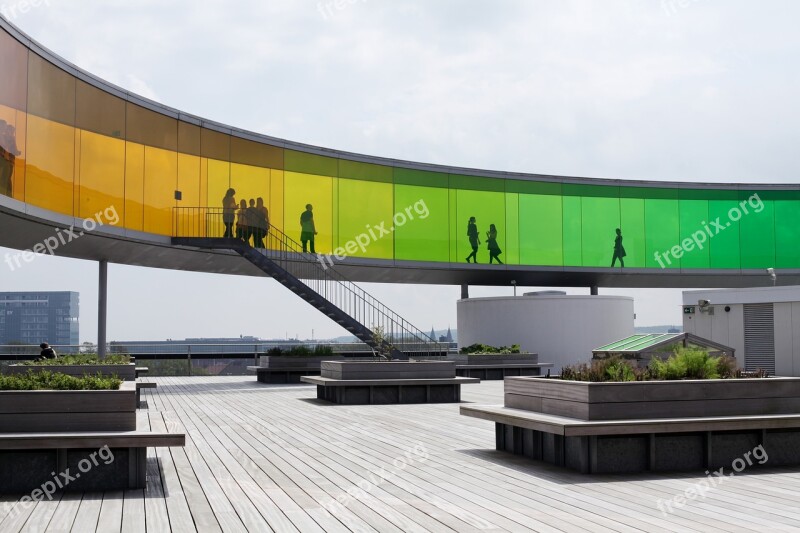 Aarhus Aros Capital Of Culture 2017 Museum Of Fine Arts Rainbow