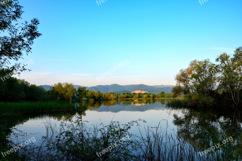 Nature Sakarya Ponds Reflections Lacquer