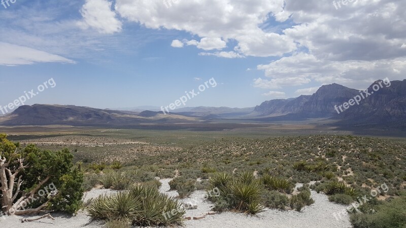 Red Rock Las Vegas Canyon Nevada Desert