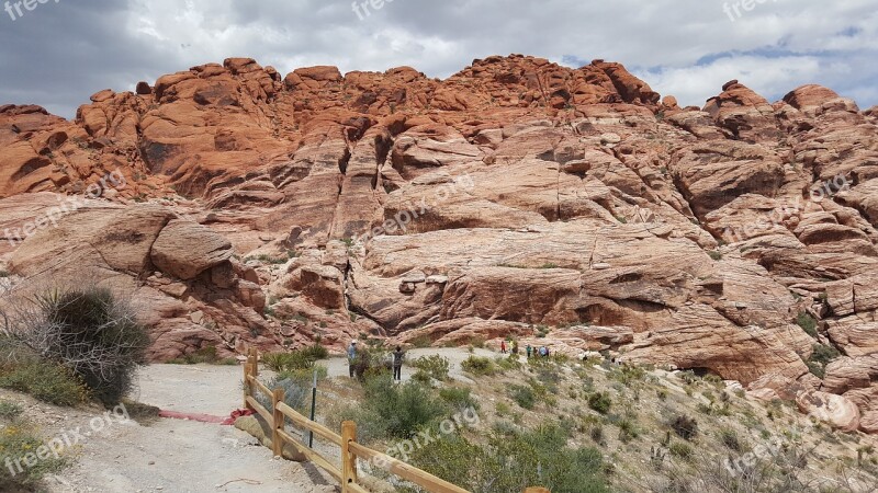 Red Rock Las Vegas Canyon Nevada Desert