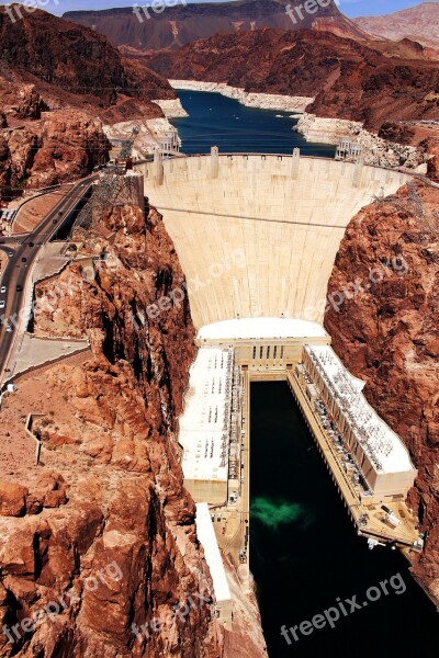 Hoover Dam Lake Nevada Free Photos