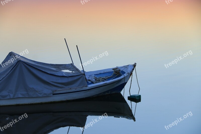 Sunset Marine In The Evening Landscape Turkey