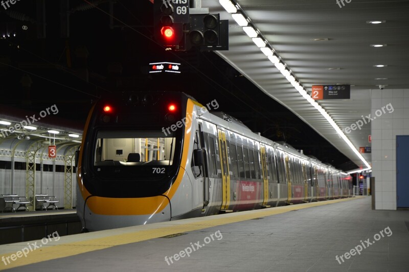 Brisbane Queensland Train Railway Rail