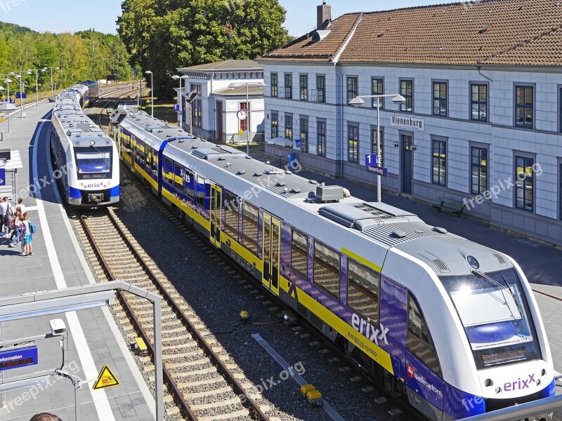 Vienenburg Resin The Oldest Train Station Modernized Track Climb