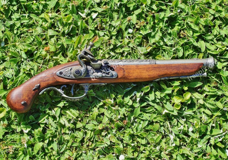 Pistol Muzzleloader Weapon Old Fire Weapon