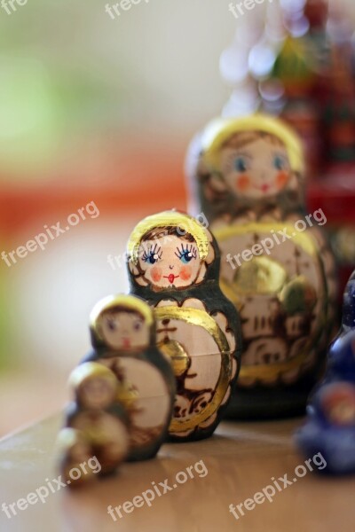 Matryoshka Dolls Russian Nesting Matrioshka