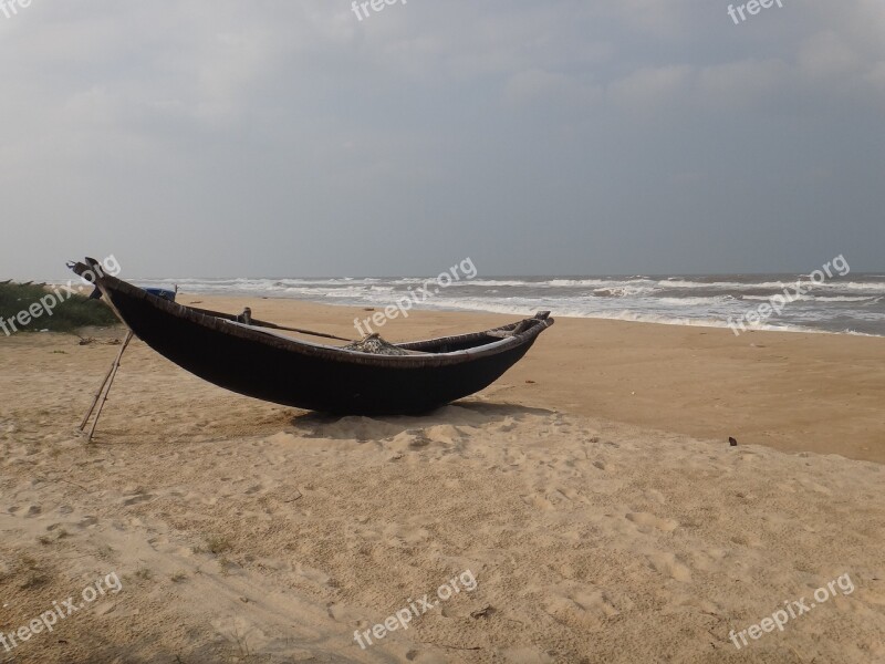 Sea Vietnam Beach Boat Fishing Boat