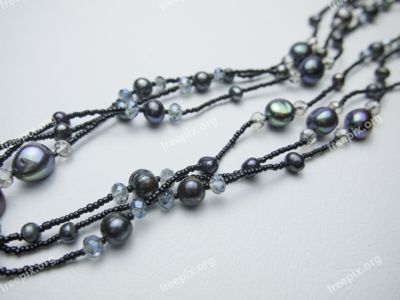 Freshwater Pearl Necklace Accessories Free Photos