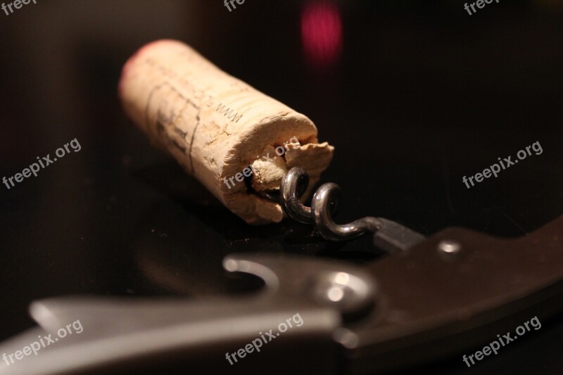 Cork Corkscrew Wine Red Wine Bottle Opener