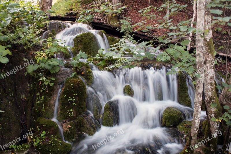 Waterfall Water Long Exposure Waters River