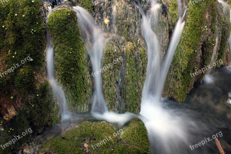 Waterfall Water Long Exposure Waters River