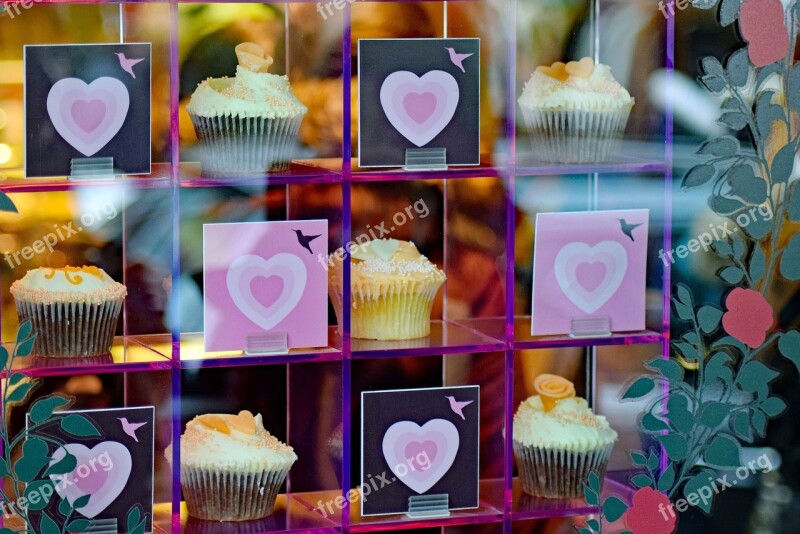 Cupcakes Window Cake Food Table