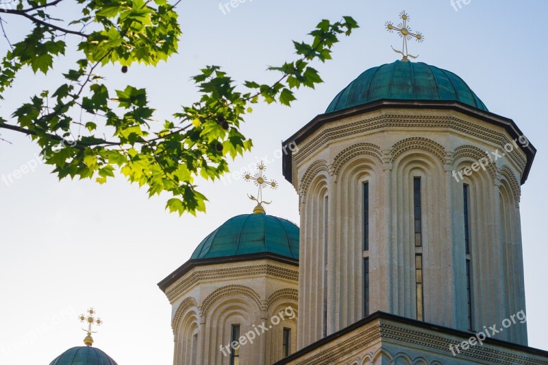 Church Cross Religion Orthodox Romanian