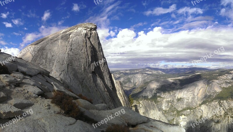 Hiking Yosemite Half Dome Park Hike