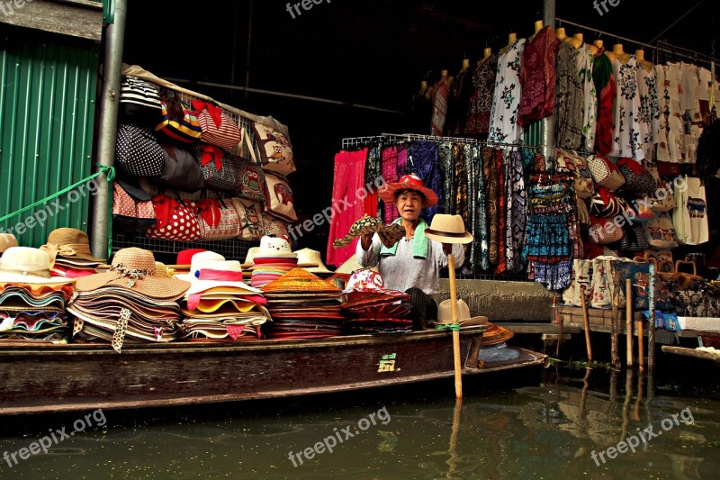 Saleswoman Women Elderly Woman Working Worker