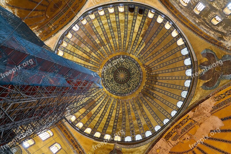 Architecture Istanbul Church Turkey Hagia Sophia