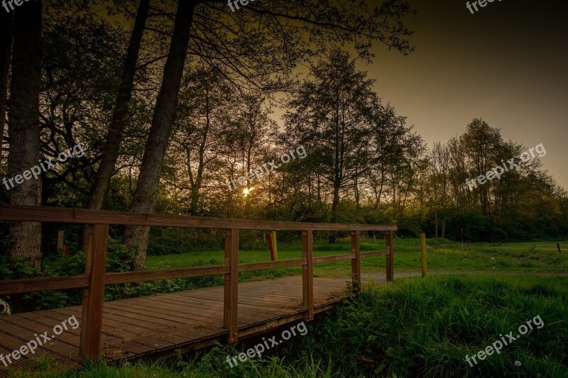 Gelsenkirchen Resser-mark Evening Abendstimmung Twilight