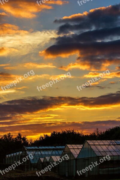 Gelsenkirchen Resser-mark Sunset Abendstimmung Ruhr Area