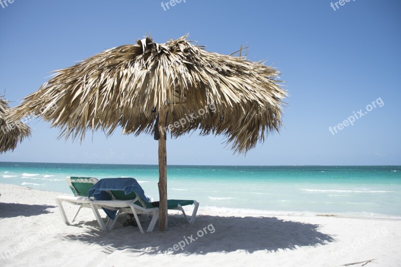 Cuba Beach Sea Caribbean Silent