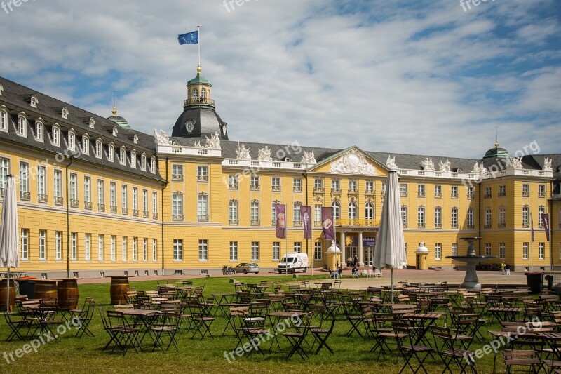 Karlsruhe Castle Baden Württemberg Residence Free Photos