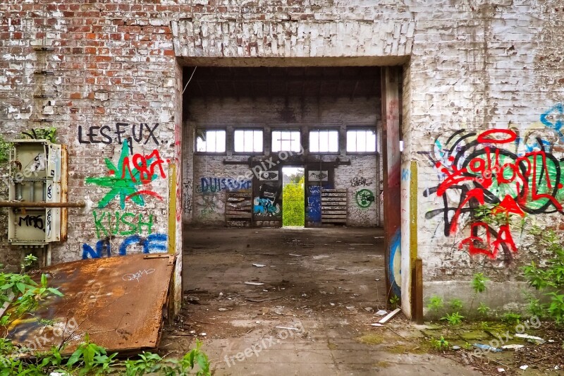 Lost Places Old Decay Ruin Railway Depot