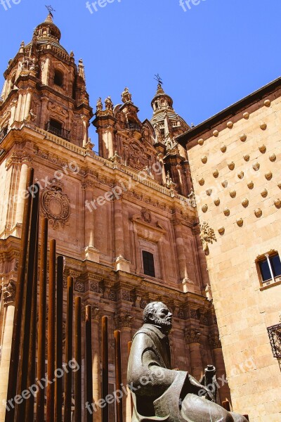 Salamanca University Pontifical House Shells