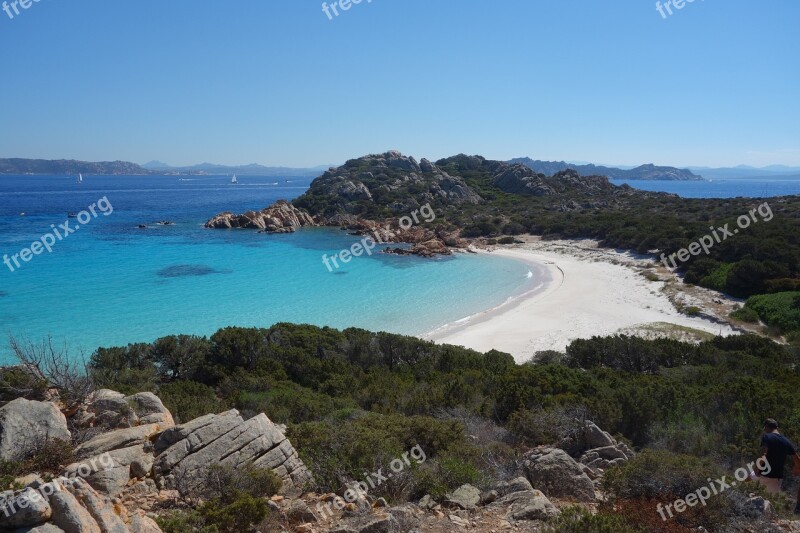 Beach Sea Sardinia Turquoise Free Photos