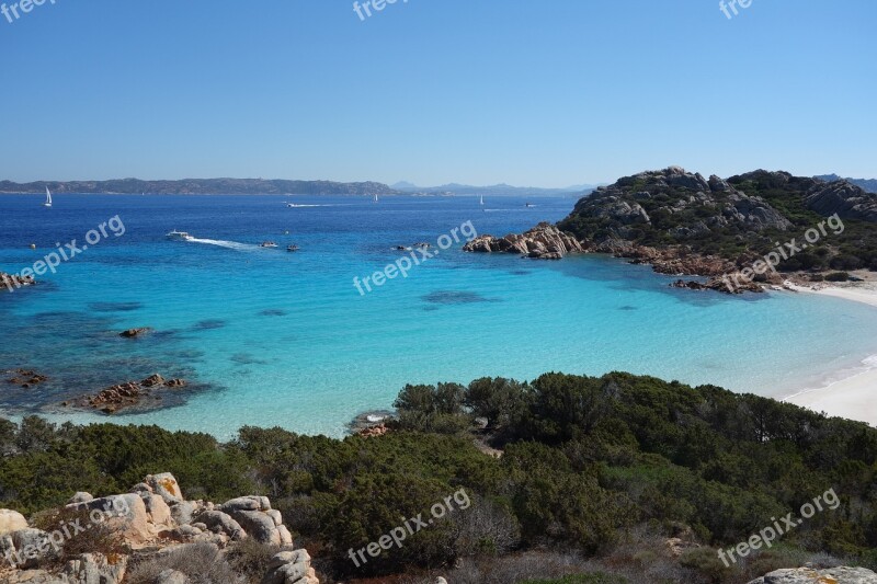 Beach Sea Sardinia Turquoise Free Photos