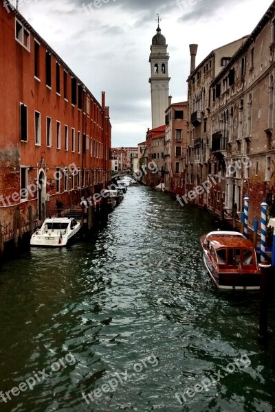 Venice Water Italy Canal Architecture