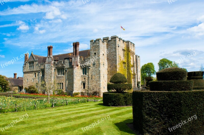 Castle Lawn Sunny Architecture Outdoor