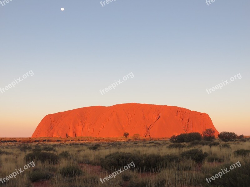 Uluru Ayers Rock Australia Outback Travel