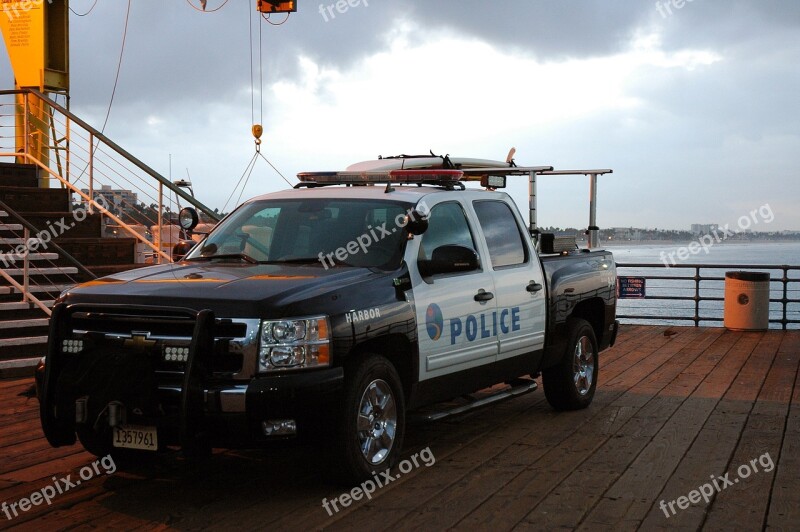 Police Ocean Pier Coast Law