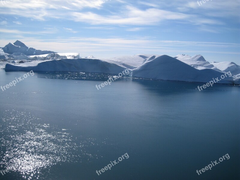 The Icefjord Greenland Jakobshavn Free Photos