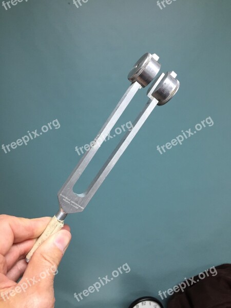 Tuning Fork Neurology Health Medicine Doctor