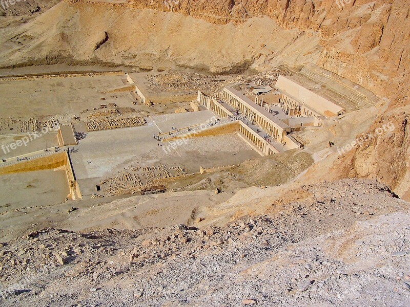 Thebes Egypt Hatchepsut Temple Antiquity