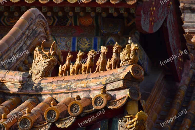 China Forbidden City Decorating Free Photos