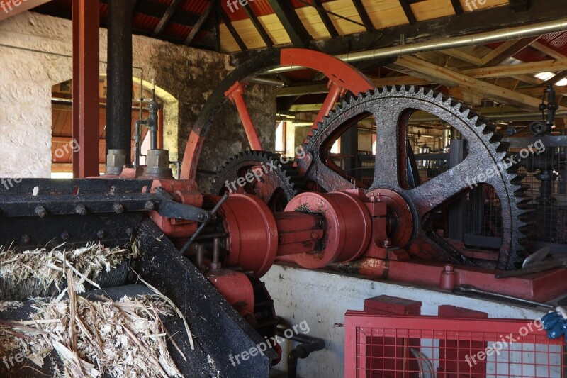 Gears Industry Rum Mechanical Machine