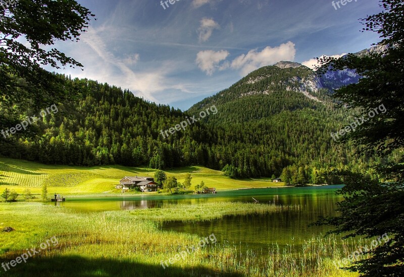 Tyrol Lake Water Austria Landscape