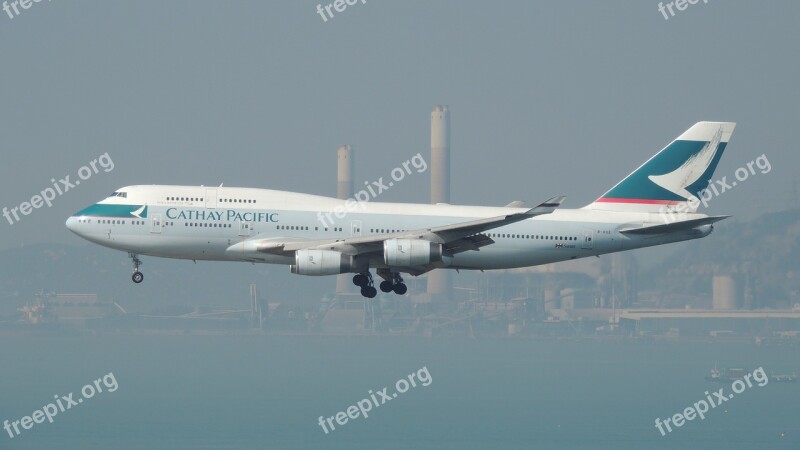 Hongkong Air Plane Airport Hong