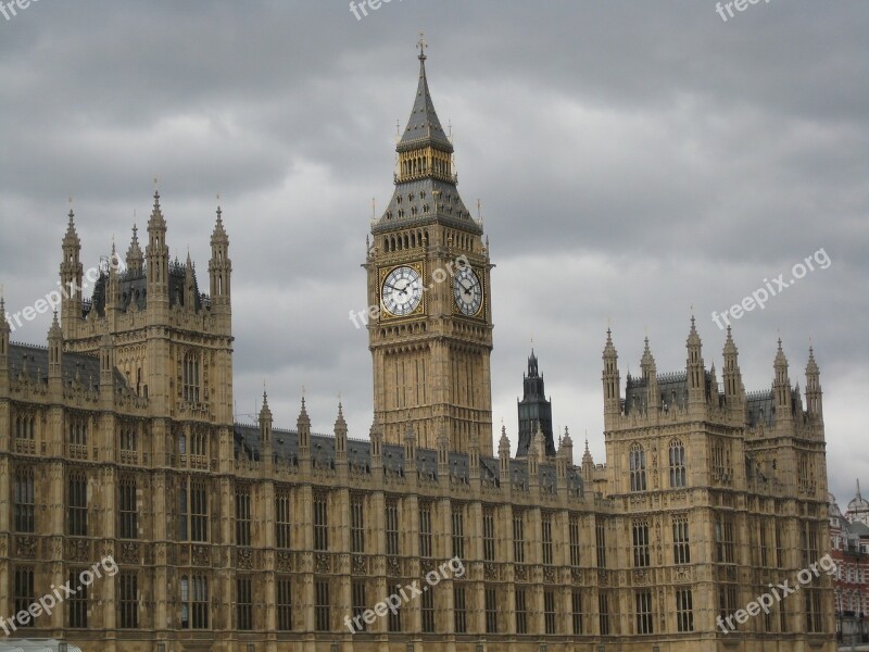 London Parliament Big Ben Free Photos