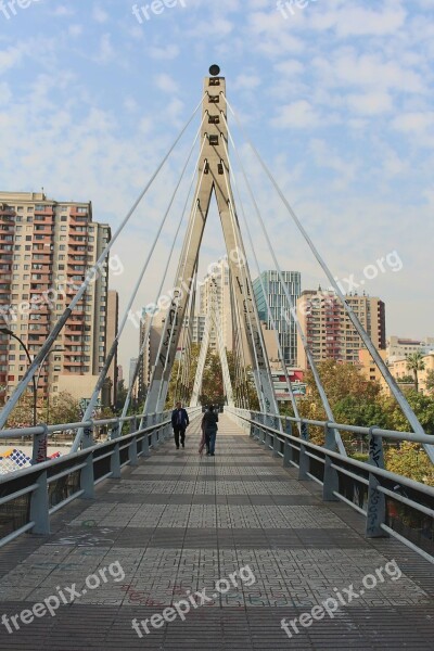 Bridge Engineering Arc Blue Sky Free Photos