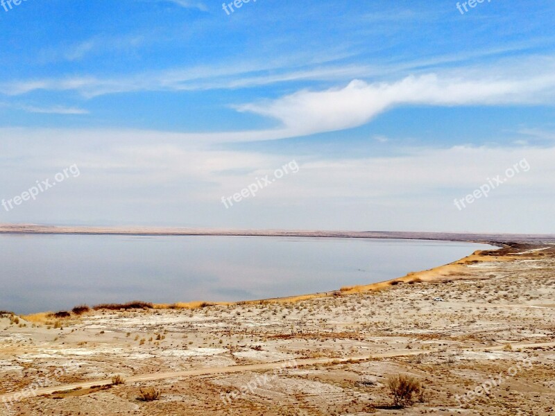 Lake Gobi Cloud Material Free Photos