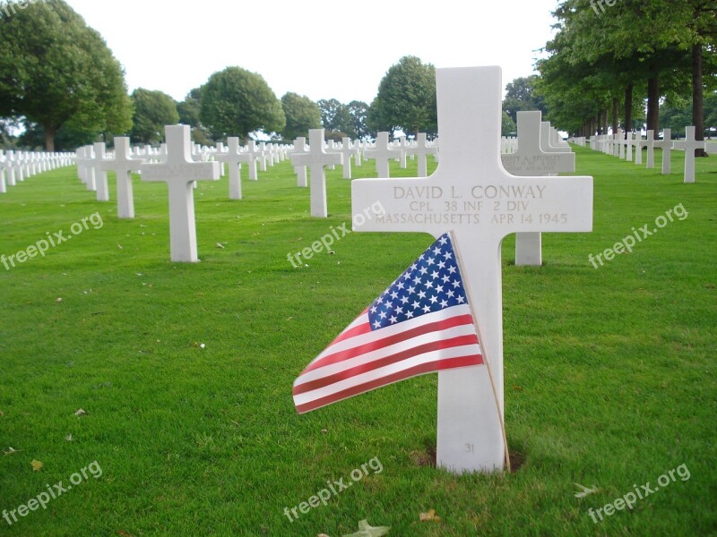 Margraten Grave Second World War Free Photos