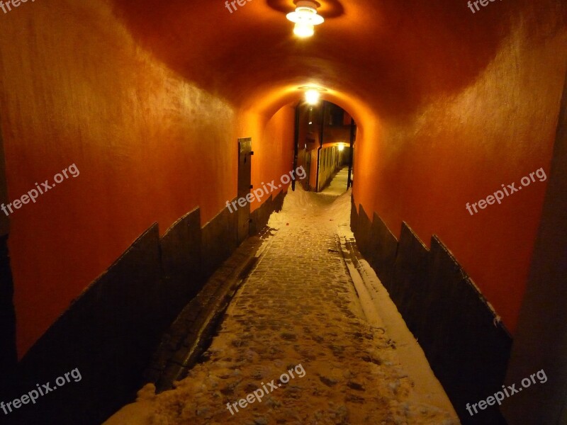 Stockholm Old Town Alley Gamla Stan Free Photos