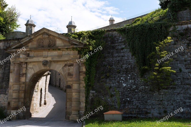 Hohenasperg Castle Prison Wall Old