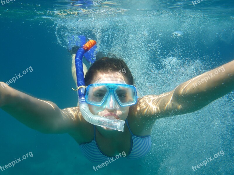 Diving Snorkeling Nature Water Sea