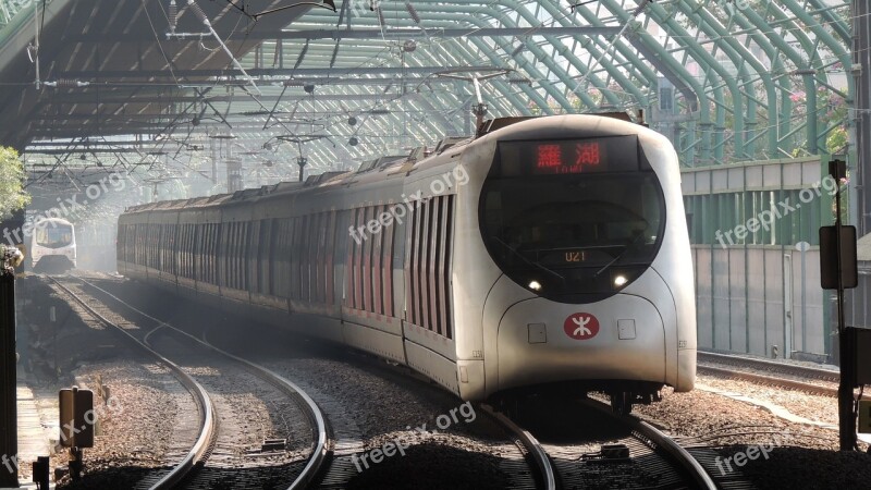 Hong Kong Mtr Train Transport Subway