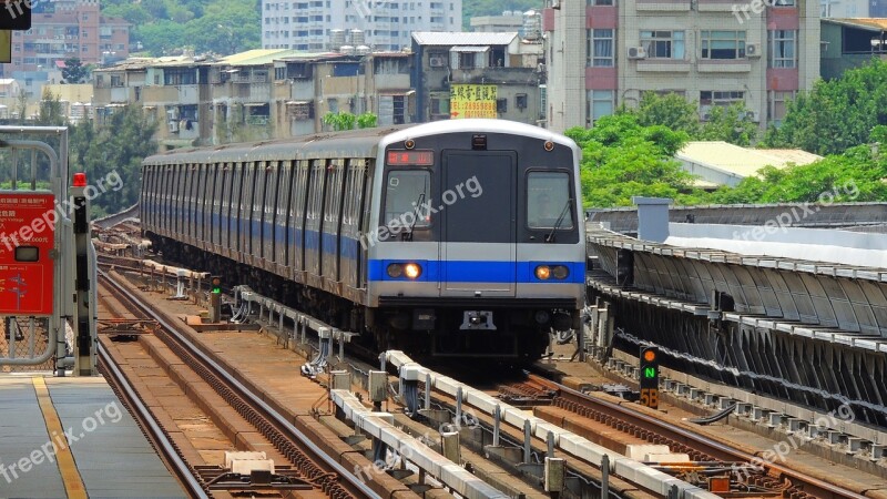 Taiwan Taipei Metro Train City